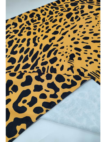Towel to Go Strandtuch ''Leopard'' in Gelb