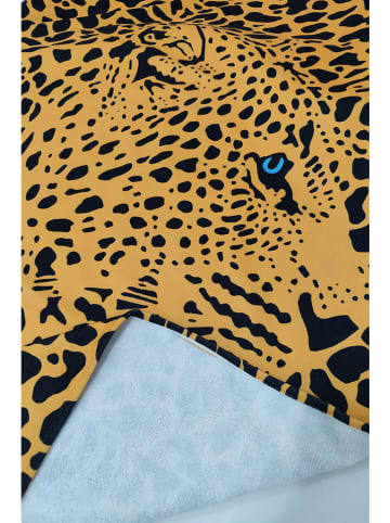 Towel to Go Strandtuch ''Leopard'' in Gelb