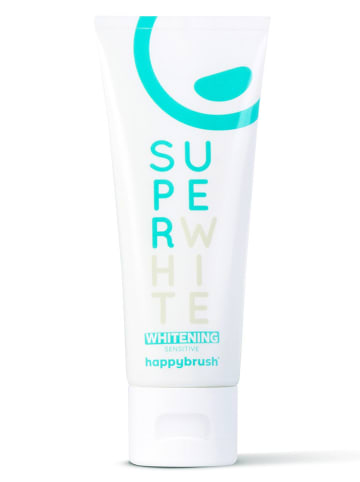 Happy Brush 2er-Set: Zahnpasta "SuperWhite & Protect" - 2x 75 ml