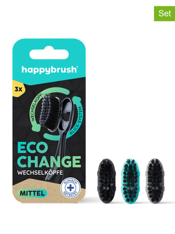 Happy Brush Wymienne główki (9 szt.) "EcoChange" do szczoteczki