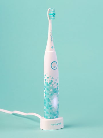 Happy Brush Schallzahnbürste "Eco Vibe3" in Weiß/ Mint