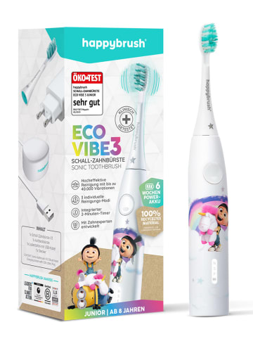 Happy Brush Sonische tandenborstel "Eco Vibe3" wit