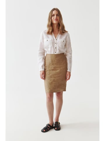 TATUUM Linnen rok donkerblauw