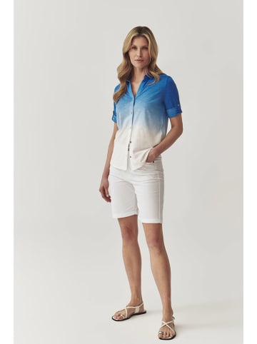 TATUUM Blouse wit/blauw