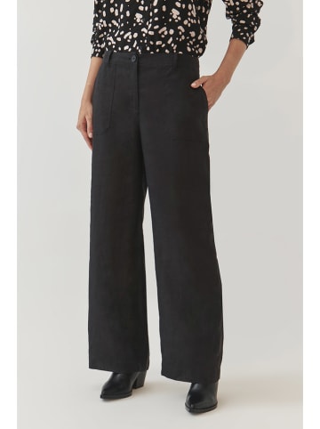 TATUUM Leinen-Hose in Schwarz