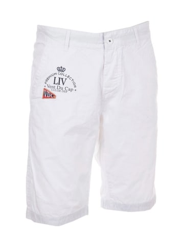 Peak Mountain Bermudas in Weiß