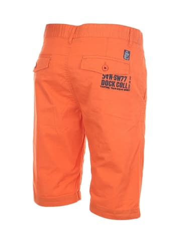Peak Mountain Bermudas in Orange