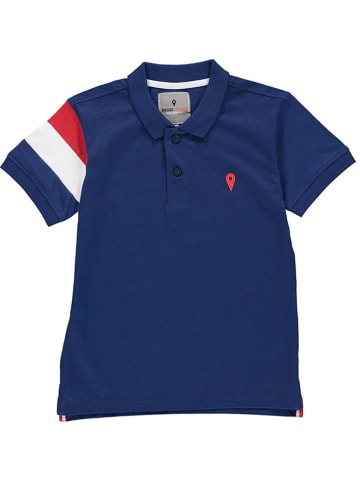Peak Mountain Koszulka polo w kolorze granatowym