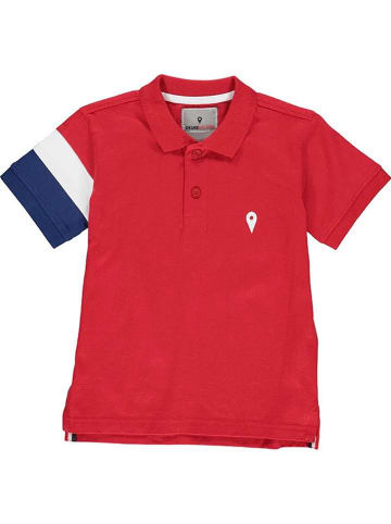 Peak Mountain Koszulka polo w kolorze czerwonym