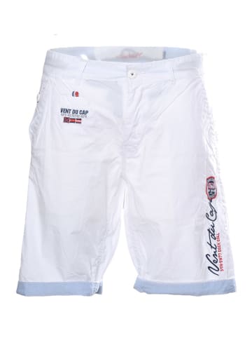 Peak Mountain Bermudas in Weiß