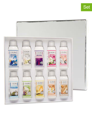 Horomia 10er-Set: Wäscheparfüms ''Geschenkbox Silver'' - 10x 50 ml