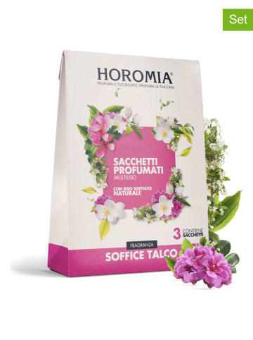 Horomia 3-częściowy zestaw "Soffice Talco" - 3 x 12 g