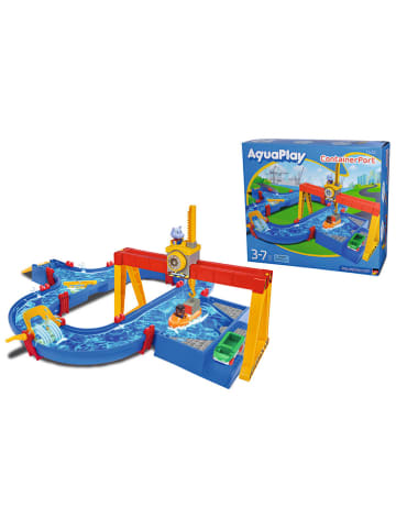 Aquaplay Wasserbahn "AquaPlayContainerPort" in Blau - ab 3 Jahren