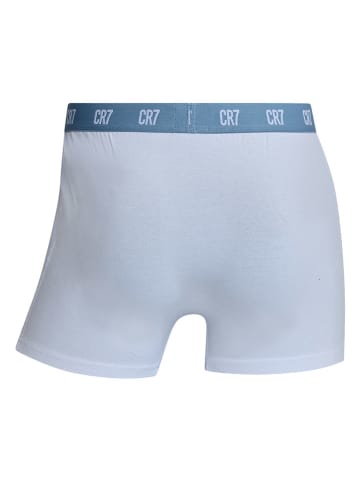 CR7 3er-Set: Boxershorts in Dunkelblau/ Braun/ Weiß