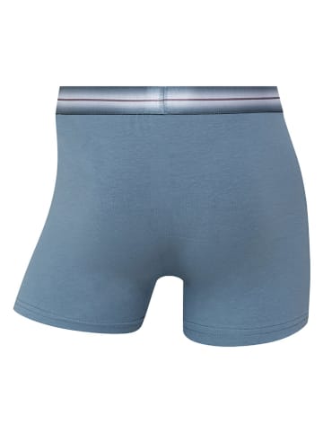 CR7 4er-Set: Boxershorts in Dunkelblau/ Hellblau/ Grau