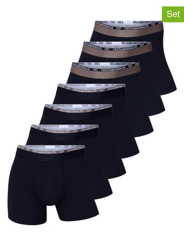 CR7 7-delige set: boxershorts donkerblauw