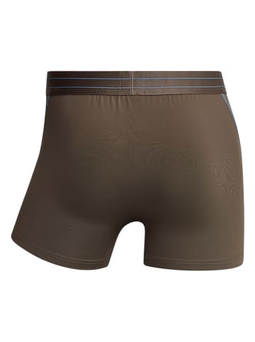 CR7 2-delige set: boxershorts donkerblauw/bruin