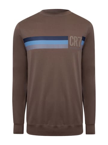 CR7 Pyjama in Braun/ Dunkelblau