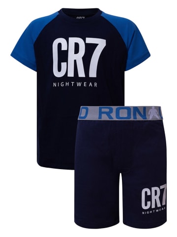 CR7 Piżama w kolorze granatowo-niebieskim