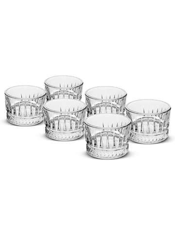 Hermia 6er-Set: Mini-Schalen in Transparent - Ø 5,5 cm