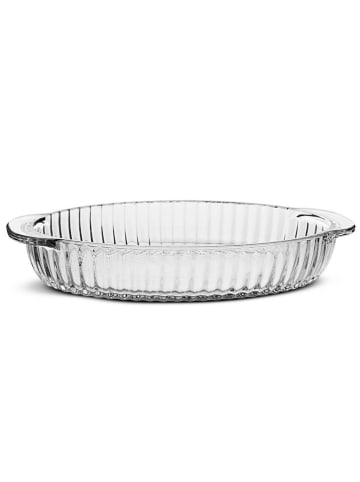 Hermia Servierplatte in Transparent - (L)28 x (B)16 cm