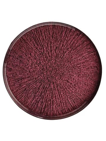 Hermia 6er-Set: Dessertteller in Schwarz/ Rot - Ø 21 cm