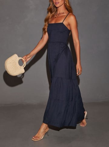 Milan Kiss Jurk donkerblauw