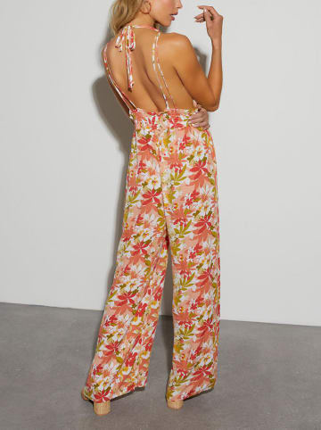 Milan Kiss Jumpsuit in Rot/ Creme/ Grün