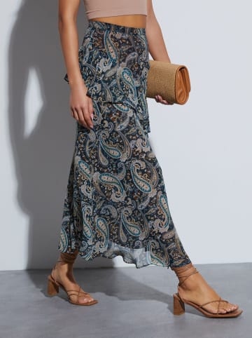 Milan Kiss Rock in Schwarz/ Blau/ Beige