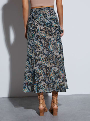 Milan Kiss Rock in Schwarz/ Blau/ Beige