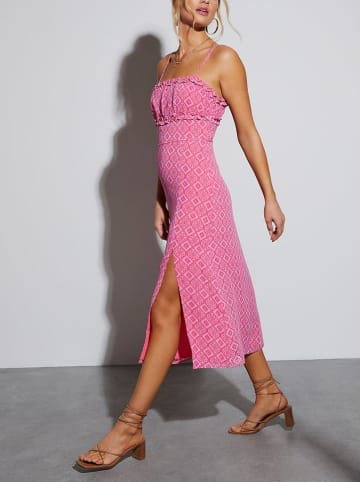 Milan Kiss Kleid in Rosa