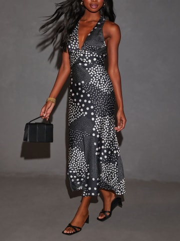 Milan Kiss Kleid in Schwarz/ Weiß