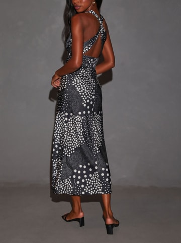 Milan Kiss Jurk zwart/wit