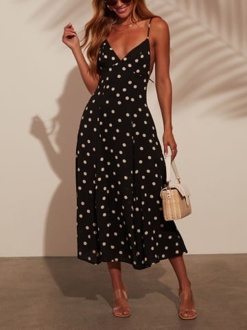 Milan Kiss Jurk zwart/wit