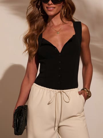 Milan Kiss Top w kolorze czarnym