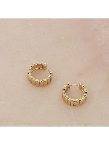 Otazu Pozłacane kolczyki-kreole