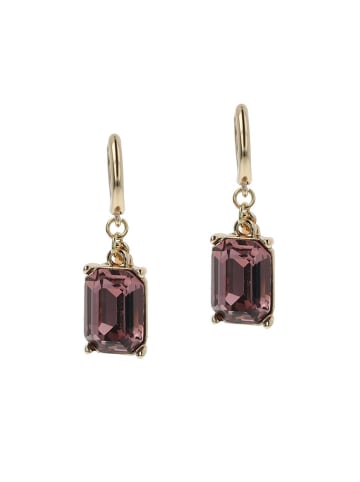 Otazu Vergold. Creolen mit Swarovski Kristallen