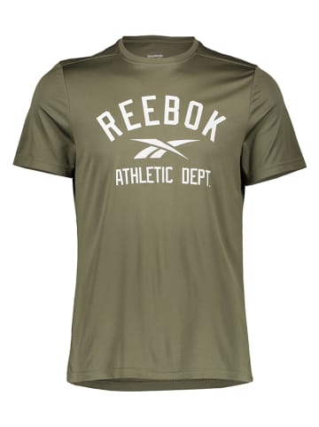 Reebok Trainingsshirt "Poly" in Khaki