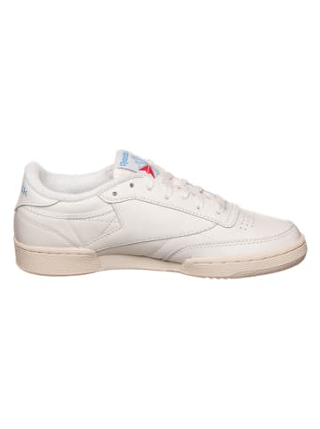 Reebok Leder-Sneakers "Club C 85 Vintage" in Weiß