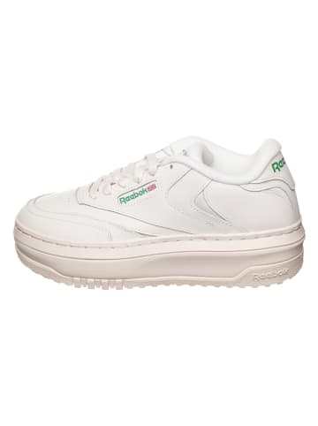 Reebok Leder-Sneakers "Club C Extra" in Weiß