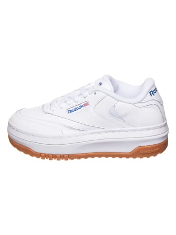 Reebok Leder-Sneakers "Club C Extra" in Weiß