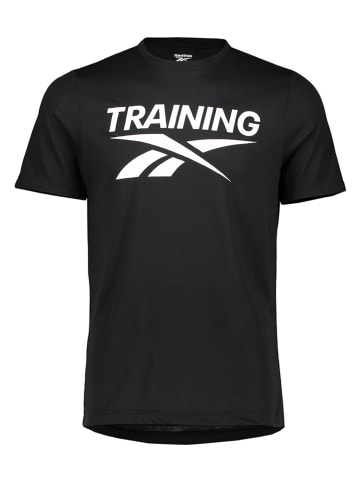 Reebok Trainingsshirt "Vector" in Schwarz