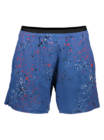 Reebok Szorty sportowe "Strength" w kolorze niebiesko-czarnym