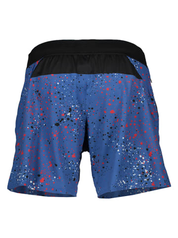 Reebok Szorty sportowe "Strength" w kolorze niebiesko-czarnym