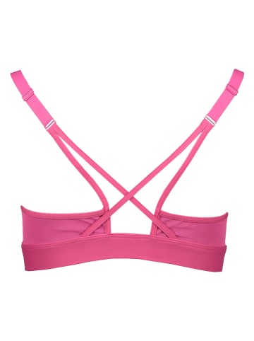 Reebok Sport-BH "Lux Strappy" in Pink