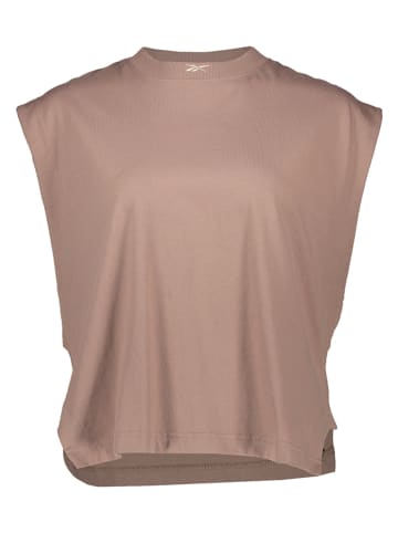 Reebok Top in Hellbraun