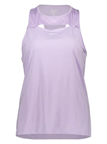 Reebok Top sportowy "Athletic" w kolorze fioletowym