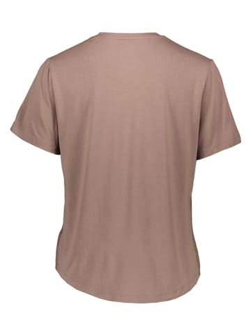 Reebok Trainingsshirt "DreamBlend" in Hellbraun
