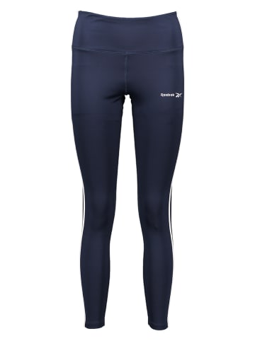 Reebok Trainingslegging "Poly" donkerblauw