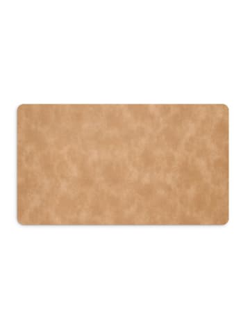 Zeller Bureaumat lichtbruin - (L)40 x (B)70 cm